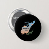 重力決して聞いたことのないItおもしろいロック登山 缶バッジ (正面&裏面)