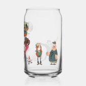 重力滝 ガラス缶 (裏面)