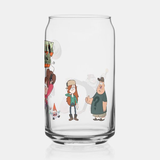 重力滝 ガラス缶 (裏面)