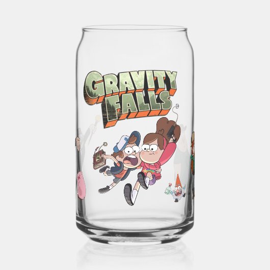 重力滝 ガラス缶 (左)