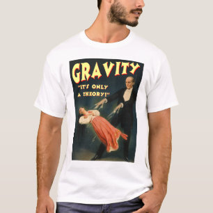 重力理論だけ Tシャツ