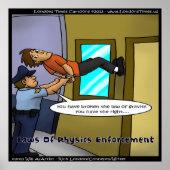 重力破壊法ポスタおもしろいー ポスター (正面)