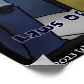 重力破壊法ポスタおもしろいー ポスター (角)