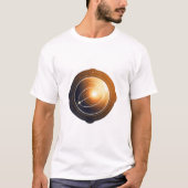 重力調和：宇宙力エンブレムTシャツ Tシャツ (正面)