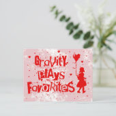 重力遊お気 ポストカード (スタンド正面)