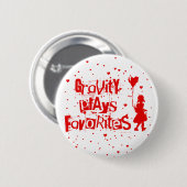 重力遊お気 缶バッジ (正面&裏面)