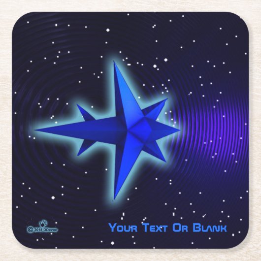 重力駆動探査機 スクエアペーパーコースター (正面)