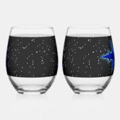 重力駆動探査機 ステムなしワイングラス (左)