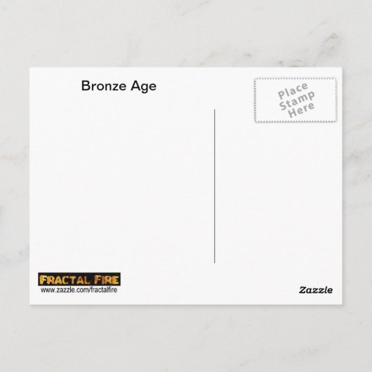 重力駆動探査機 ポストカード (裏面)