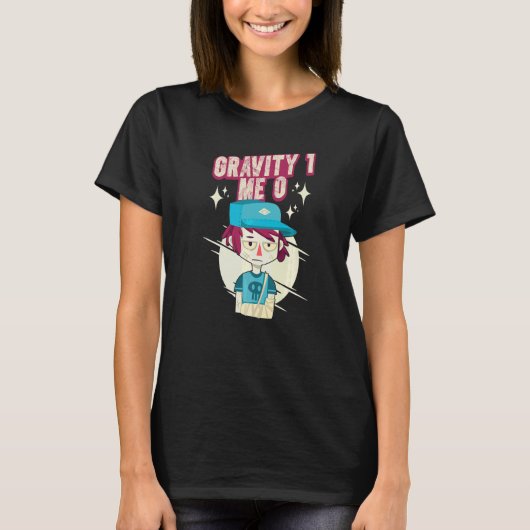 重力1 私0 腕骨折 3 Tシャツ (正面)