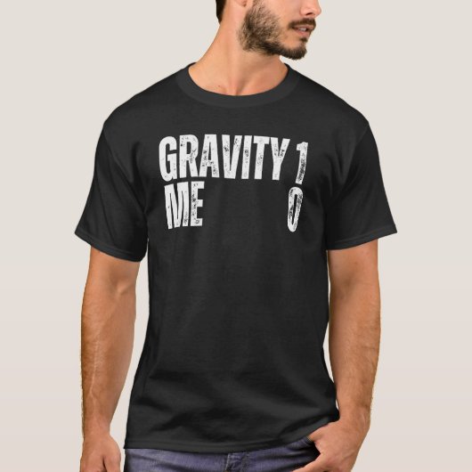 重力1 Me 0が良い取得すぐに回復引用文 Tシャツ (正面)