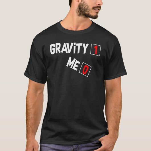 重力1 Me 0 Broken Leg Tシャツ (正面)