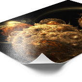 重力 – フラクタル美術写真の拡大 フォトプリント            (角)