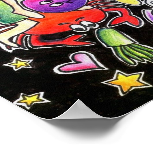 重力 ポスター (角)