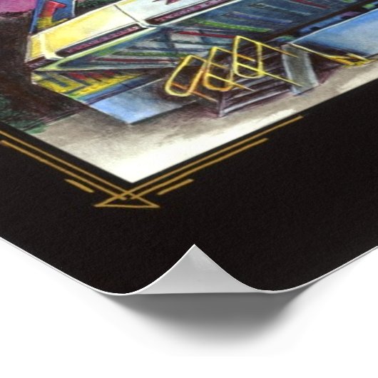 重力 ポスター (角)