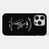 重力？聞いたことがない iPhoneケース (裏面横)
