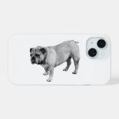重厚なラギッドフォーム iPhone 15ケース (裏面横)
