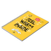 重大なリーダノートのおもしろい諺 ノートブック (左側)