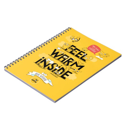 重大なリーダノートのおもしろい諺 ノートブック (左側)