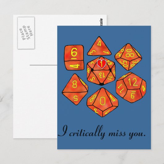 重大な失敗 ポストカード (正面/裏面)