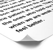 重大な気にナース ポスター (角)