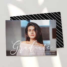 重大な脚本 |卒業写真の発表 案内状