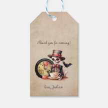 重大な間違いゴシックのスケルトンハロウィーンベビーBday