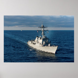 重大にUSS (DDG 107) ポスター