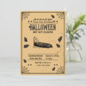 重大不気味ハローウィンパーティ招待状 招待状 (スタンド正面)