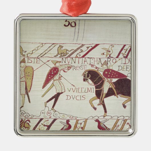 重大王を知らせますハロルド メタルオーナメント (正面)