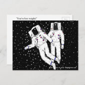 「重失った量」はがき ポストカード (正面/裏面)