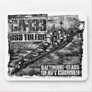 重巡洋艦トレドマウスパッド マウスパッド