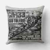 重巡洋艦トレド枕 クッション (裏面)