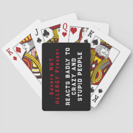 重度のナットアレルギーが存在 – ひどい反応 トランプ