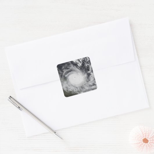 重度の熱帯低気圧地域のハミッシュ スクエアシール (封筒)