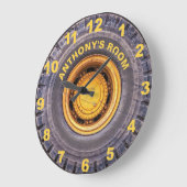 重建築機器タイパーソナライズされたヤ ラージ壁時計 (傾斜)