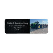 重機トラクターファーム事業収益 ラベル (正面)