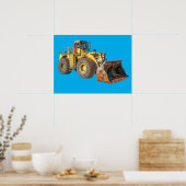 重機ポスター ポスター (キッチン)