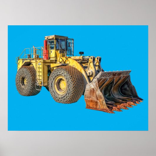 重機ポスター ポスター (正面)