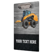 重機器ビジネススキッドステア建築N クリップボード (左)