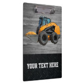 重機器ビジネススキッドステア建築N クリップボード (右)