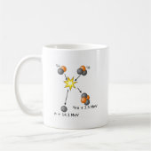 重水素トリチウムの融合 コーヒーマグカップ (左)