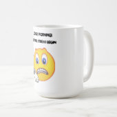 重点を置かれたコーヒー・マグ コーヒーマグカップ (正面右)