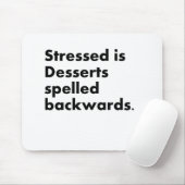 重点を置かれたデザート マウスパッド (マウス)