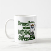 重点を置かれたパッファーの魚 コーヒーマグカップ (左)