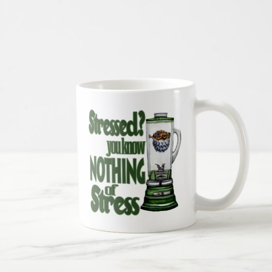 重点を置かれたパッファーの魚 コーヒーマグカップ (右)