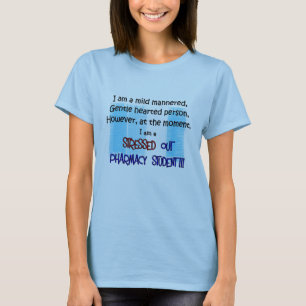 重点を置かれる薬学学生 Tシャツ