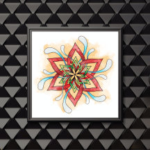 重畳曼荼羅大人彩色ポスター