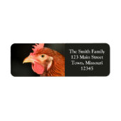 重病 ラベル (正面)