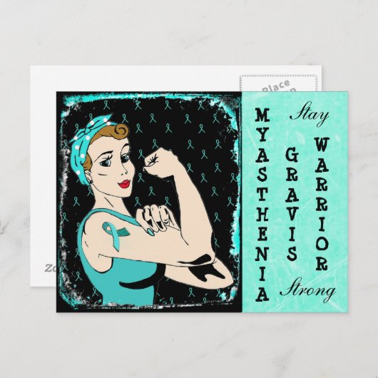 重症筋無力症はがき ポストカード (正面/裏面)